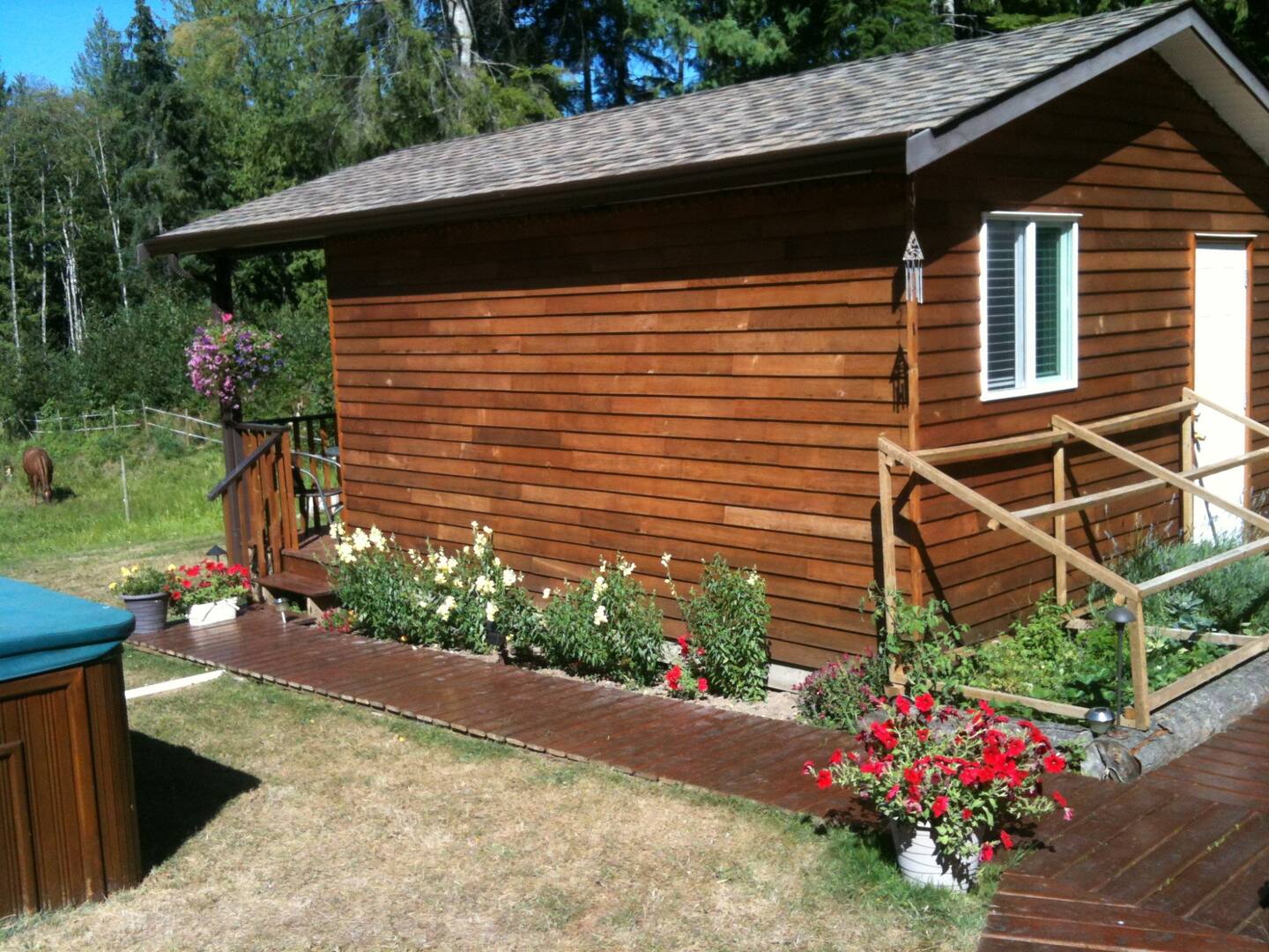 Mira Cottage interior and amenities